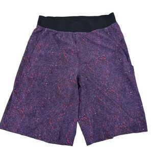 Lululemon Starry Night T.H.E. Shorts Purple Speckled Linerless 9" M